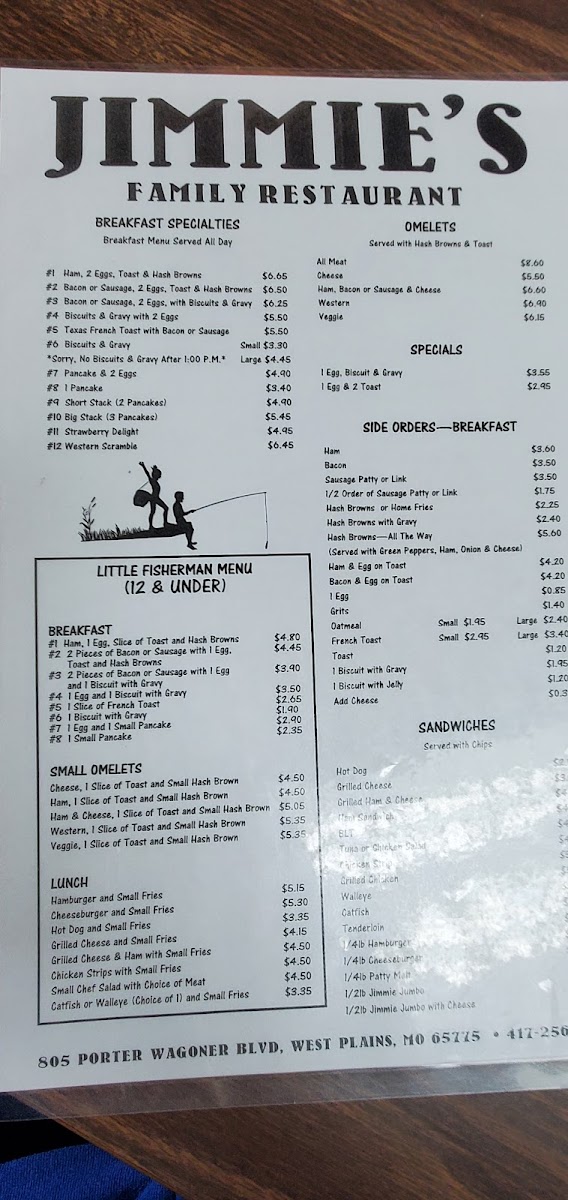 Jimmies Walleye & Catfish Menu - Image 6